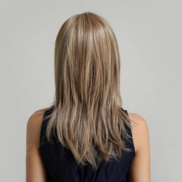 Common Human Hair rear view