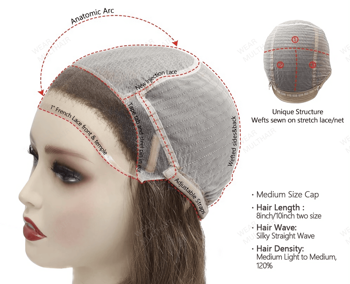 Shine Medical Wigs base description