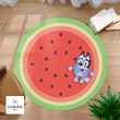 Watermelon Rug With Socks. - Watermelon Carpet - R016