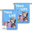 Thug Life Granny Mobile Garden Flag - DOUBLE-SIDED FLAGS