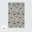 Area Rug - HP Rug - Gray Rug - 3 Sizes