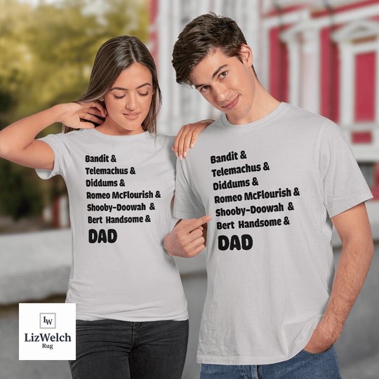 Dad nickname (Black Text) - Unisex Adult T-Shirt, Long Sleeve Tee, Sweatshirt, Hoodie