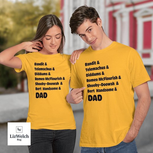 Dad nickname (Black Text) - Unisex Adult T-Shirt, Long Sleeve Tee, Sweatshirt, Hoodie