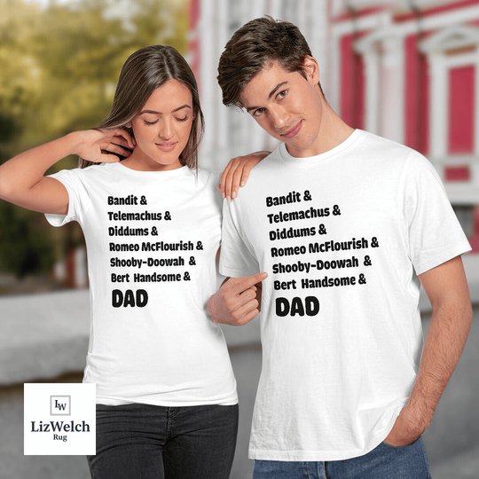 Dad nickname (Black Text) - Unisex Adult T-Shirt, Long Sleeve Tee, Sweatshirt, Hoodie