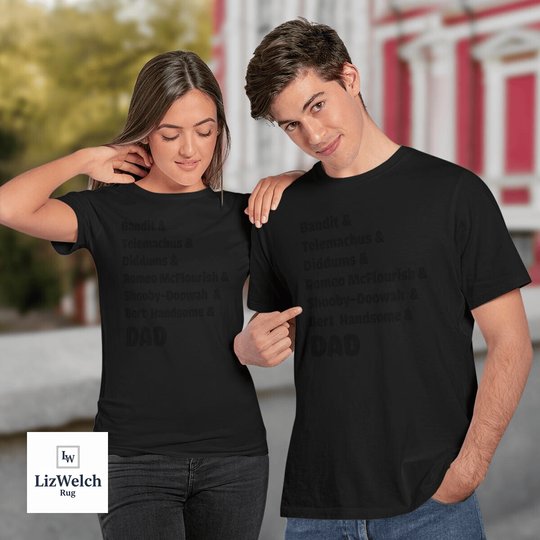 Dad nickname (Black Text) - Unisex Adult T-Shirt, Long Sleeve Tee, Sweatshirt, Hoodie
