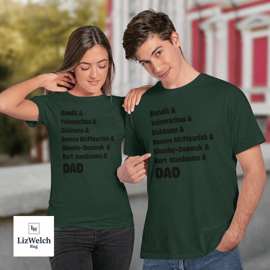 Dad nickname (Black Text) - Unisex Adult T-Shirt, Long Sleeve Tee, Sweatshirt, Hoodie