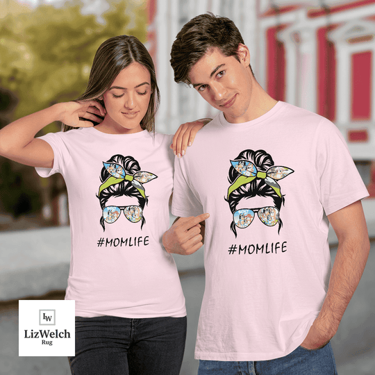 Momlife Shirt, Mumlife Shirt, Mother Shirt (Black text) - Unisex Adult T-Shirt, Long Sleeve Tee, Sweatshirt, Hoodie