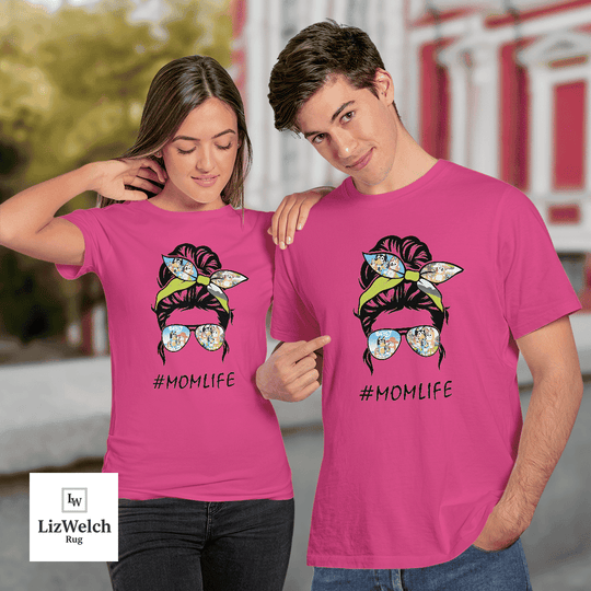 Momlife Shirt, Mumlife Shirt, Mother Shirt (Black text) - Unisex Adult T-Shirt, Long Sleeve Tee, Sweatshirt, Hoodie