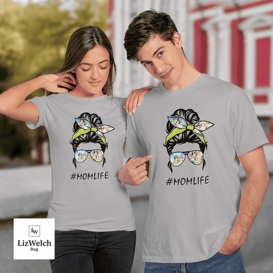 Momlife Shirt, Mumlife Shirt, Mother Shirt (Black text) - Unisex Adult T-Shirt, Long Sleeve Tee, Sweatshirt, Hoodie