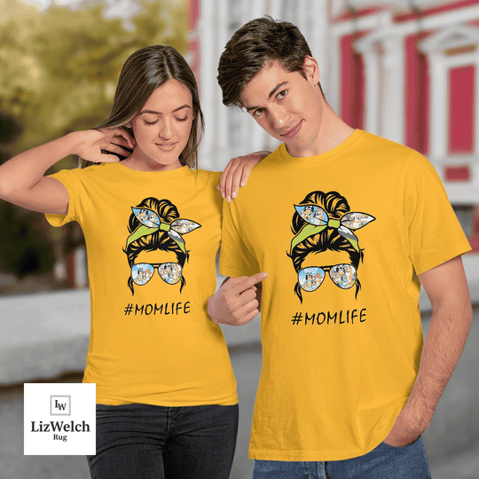 Momlife Shirt, Mumlife Shirt, Mother Shirt (Black text) - Unisex Adult T-Shirt, Long Sleeve Tee, Sweatshirt, Hoodie