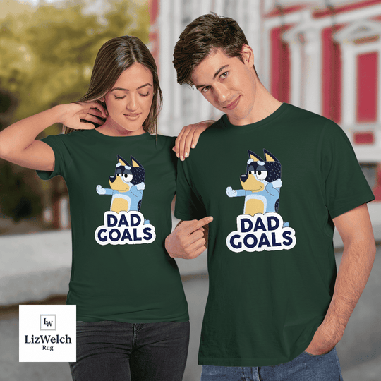 Dag Dog Shirt, Dad Goals Shirt - Unisex Adult T-Shirt, Long Sleeve Tee, Sweatshirt, Hoodie
