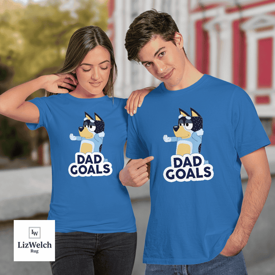Dag Dog Shirt, Dad Goals Shirt - Unisex Adult T-Shirt, Long Sleeve Tee, Sweatshirt, Hoodie
