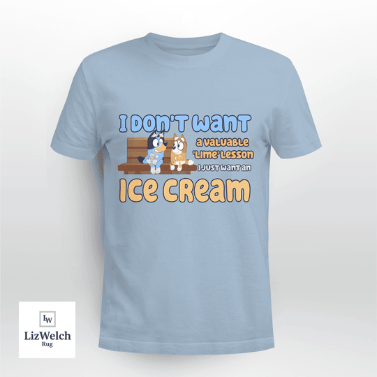 Ice Cream Shirt, Lime Lesson Shirt Ver 2 - Unisex Adult T-Shirt, Long Sleeve Tee, Sweatshirt, Hoodie