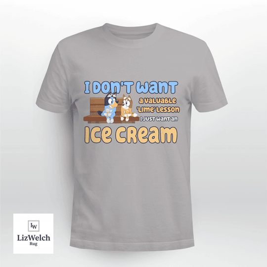 Ice Cream Shirt, Lime Lesson Shirt Ver 2 - Unisex Adult T-Shirt, Long Sleeve Tee, Sweatshirt, Hoodie
