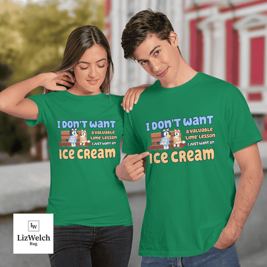 Ice Cream Shirt, Lime Lesson Shirt Ver 2 - Unisex Adult T-Shirt, Long Sleeve Tee, Sweatshirt, Hoodie