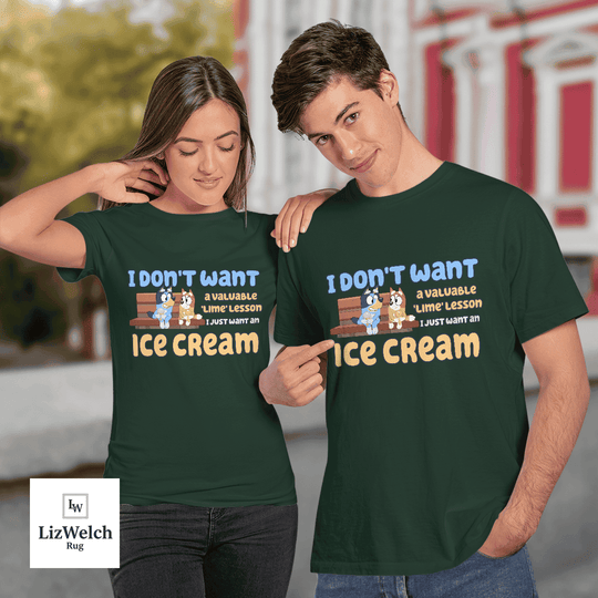 Ice Cream Shirt, Lime Lesson Shirt Ver 2 - Unisex Adult T-Shirt, Long Sleeve Tee, Sweatshirt, Hoodie