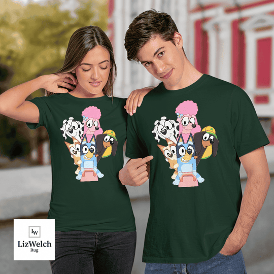 Friends Kids Seesaw, Cute Kids Snicker, Coco, Bingo, Chloe - Unisex Adult T- Shirt, Long Sleeve Tee, Sweatshirt, Hoodie