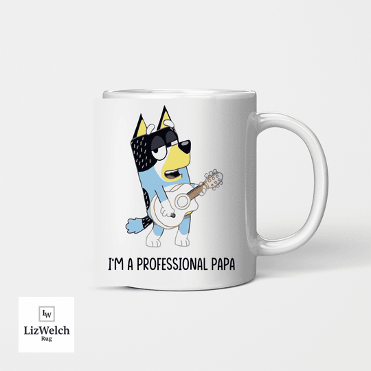 Im A Pro Papa, Dad Dog Mug, Coffee Mug, Funny Mug, Birthday Gift