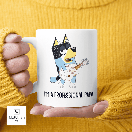 Im A Pro Papa, Dad Dog Mug, Coffee Mug, Funny Mug, Birthday Gift