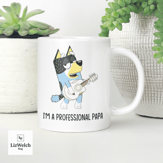 Im A Pro Papa, Dad Dog Mug, Coffee Mug, Funny Mug, Birthday Gift