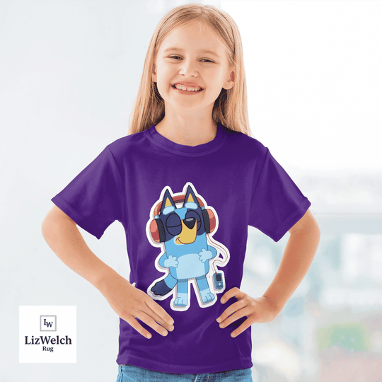Listen To Music Shirt - Kid Shirt (Sizes For 1-8 Years Old)