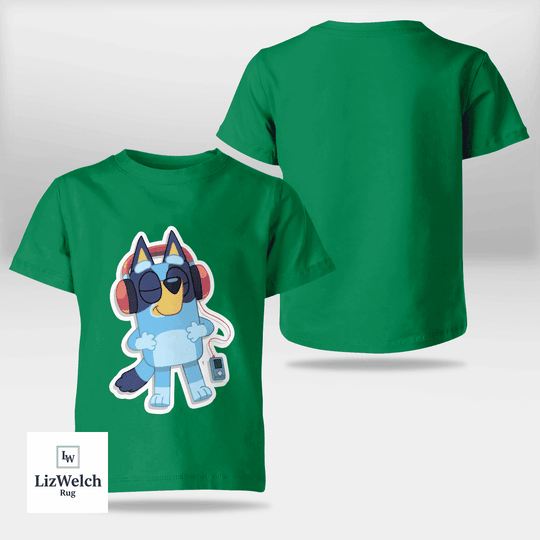 Listen To Music Shirt - Kid Shirt (Sizes For 1-8 Years Old)