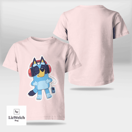 Listen To Music Shirt - Kid Shirt (Sizes For 1-8 Years Old)
