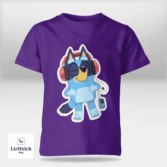 Listen To Music Shirt - Kid Shirt (Sizes For 1-8 Years Old)