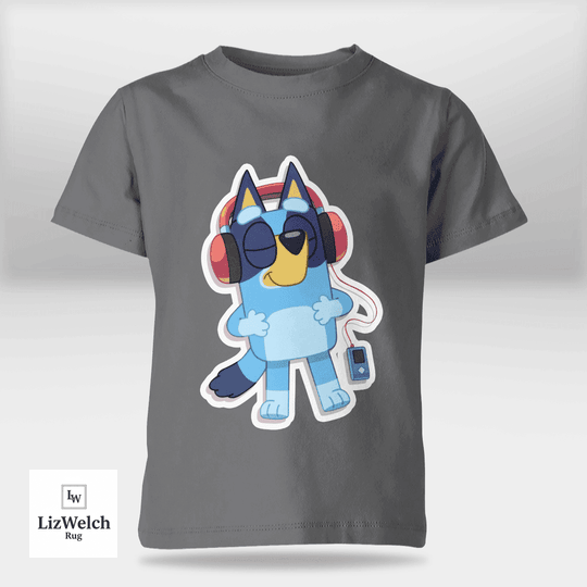 Listen To Music Shirt - Kid Shirt (Sizes For 1-8 Years Old)