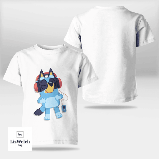 Listen To Music Shirt - Kid Shirt (Sizes For 1-8 Years Old)