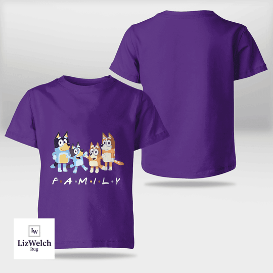 Family Shirt (White Text) - Kid Shirt (Sizes For 1-8 Years Old)