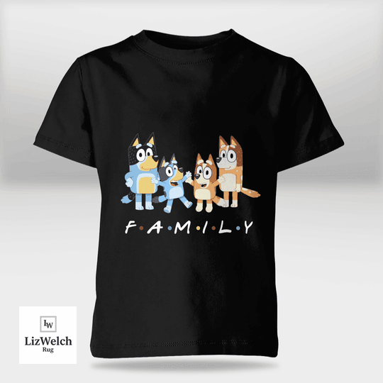 Family Shirt (White Text) - Kid Shirt (Sizes For 1-8 Years Old)