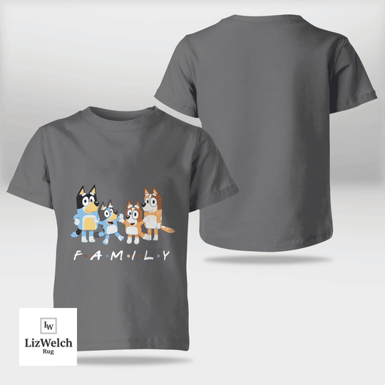 Family Shirt (White Text) - Kid Shirt (Sizes For 1-8 Years Old)