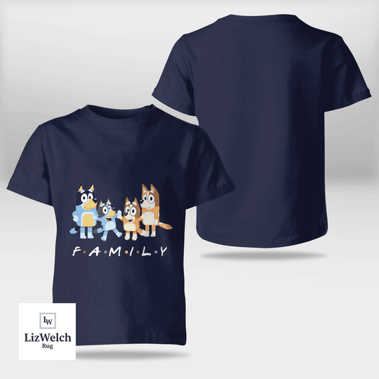 Family Shirt (White Text) - Kid Shirt (Sizes For 1-8 Years Old)