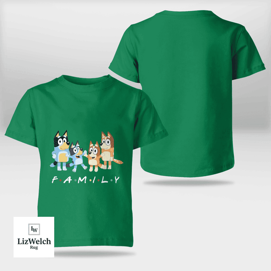 Family Shirt (White Text) - Kid Shirt (Sizes For 1-8 Years Old)