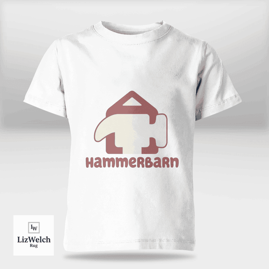Hammerbarn (Mauve Text) Shirt - Kid Shirt (Sizes For 1-8 Years Old)
