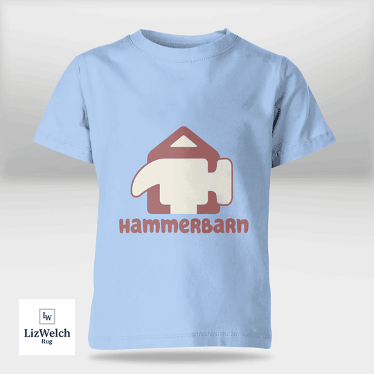 Hammerbarn (Mauve Text) Shirt - Kid Shirt (Sizes For 1-8 Years Old)
