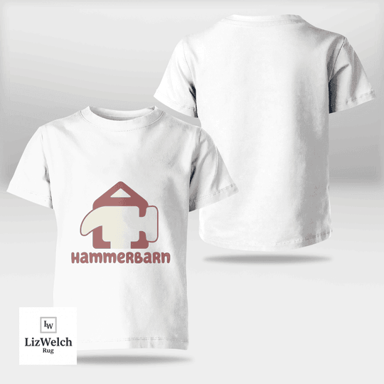 Hammerbarn (Mauve Text) Shirt - Kid Shirt (Sizes For 1-8 Years Old)