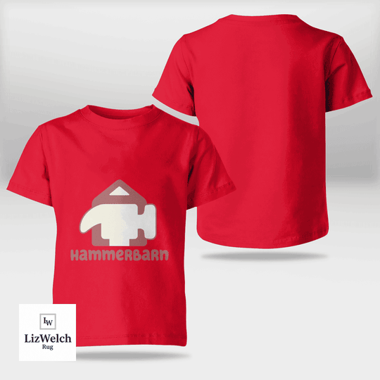 Hammerbarn (Mauve Text) Shirt - Kid Shirt (Sizes For 1-8 Years Old)