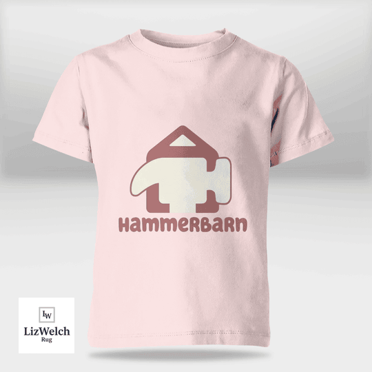 Hammerbarn (Mauve Text) Shirt - Kid Shirt (Sizes For 1-8 Years Old)