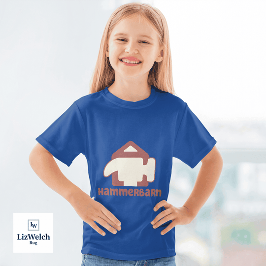 Hammerbarn (Mauve Text) Shirt - Kid Shirt (Sizes For 1-8 Years Old)