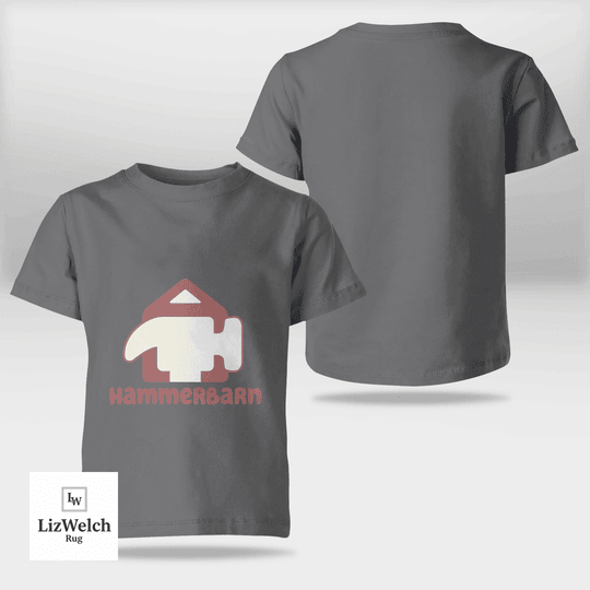 Hammerbarn (Mauve Text) Shirt - Kid Shirt (Sizes For 1-8 Years Old)