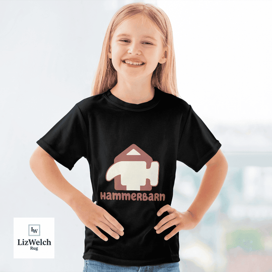 Hammerbarn (Mauve Text) Shirt - Kid Shirt (Sizes For 1-8 Years Old)
