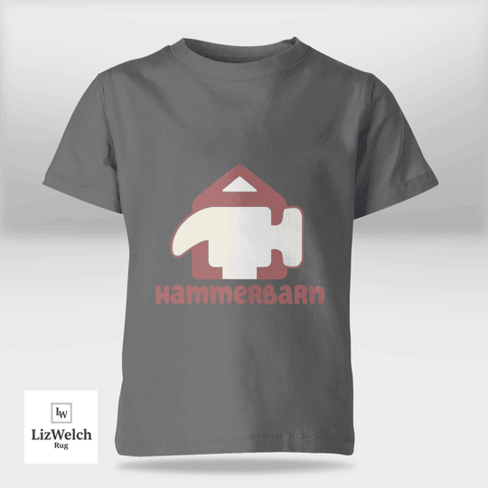 Hammerbarn (Mauve Text) Shirt - Kid Shirt (Sizes For 1-8 Years Old)