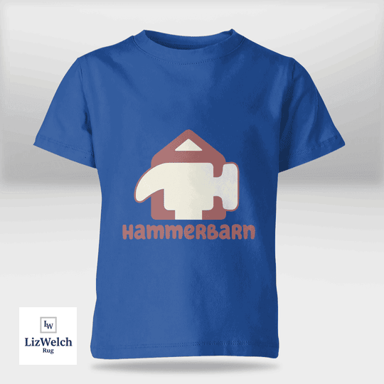 Hammerbarn (Mauve Text) Shirt - Kid Shirt (Sizes For 1-8 Years Old)