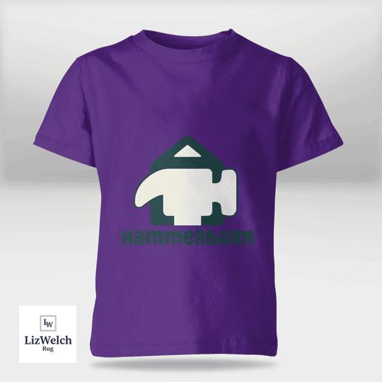 Hammerbarn (Dark Green Text) Shirt - Kid Shirt (Sizes For 1-8 Years Old)