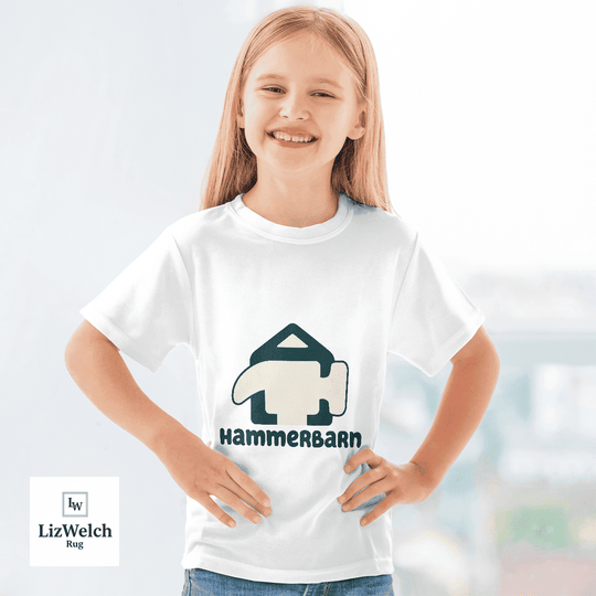 Hammerbarn (Dark Green Text) Shirt - Kid Shirt (Sizes For 1-8 Years Old)