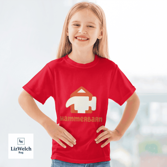 Hammerbarn (Orange Text) Shirt - Kid Shirt (Sizes For 1-8 Years Old)