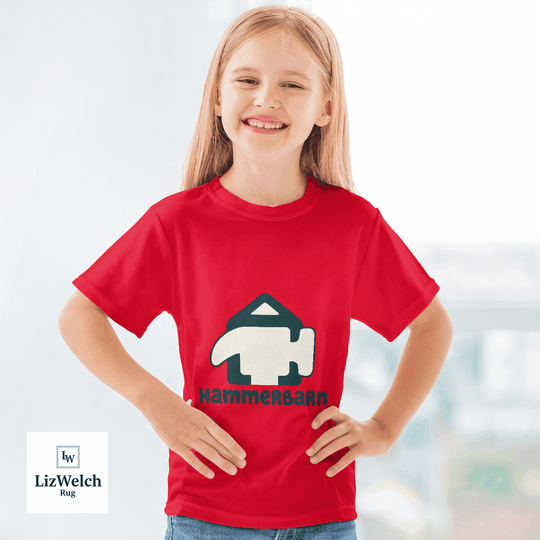 Hammerbarn (Dark Green Text) Shirt - Kid Shirt (Sizes For 1-8 Years Old)