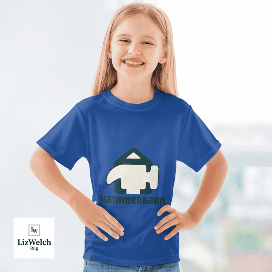 Hammerbarn (Dark Green Text) Shirt - Kid Shirt (Sizes For 1-8 Years Old)